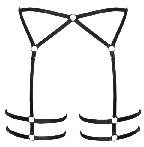 Cottelli LINGERIE - Seksowna Czarna Uprząż Z Paseczków Na Biodra S/M Cottelli LINGERIE - Seksowna Czarna Uprząż Z Paseczków Na Biodra S/M
