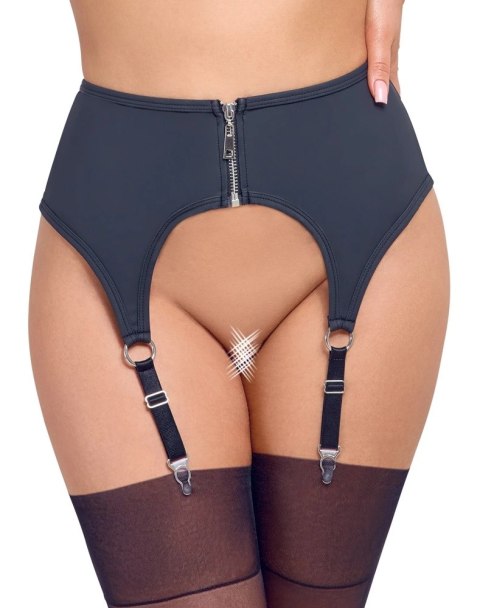 Cottelli LINGERIE - Szeroki Pas Do Pończoch W Modnym Matowym Wydaniu S