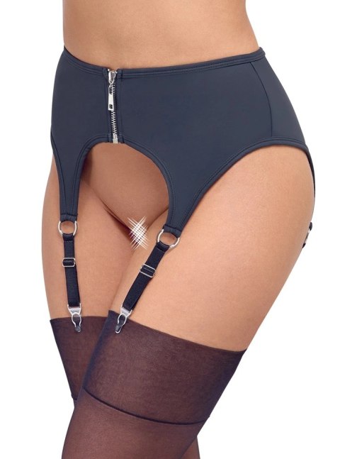 Cottelli LINGERIE - Szeroki Pas Do Pończoch W Modnym Matowym Wydaniu S