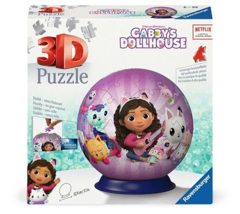 Puzzle 3D Kula: Koci Domek Gabi Puzzle 3D Kula: Koci Domek Gabi