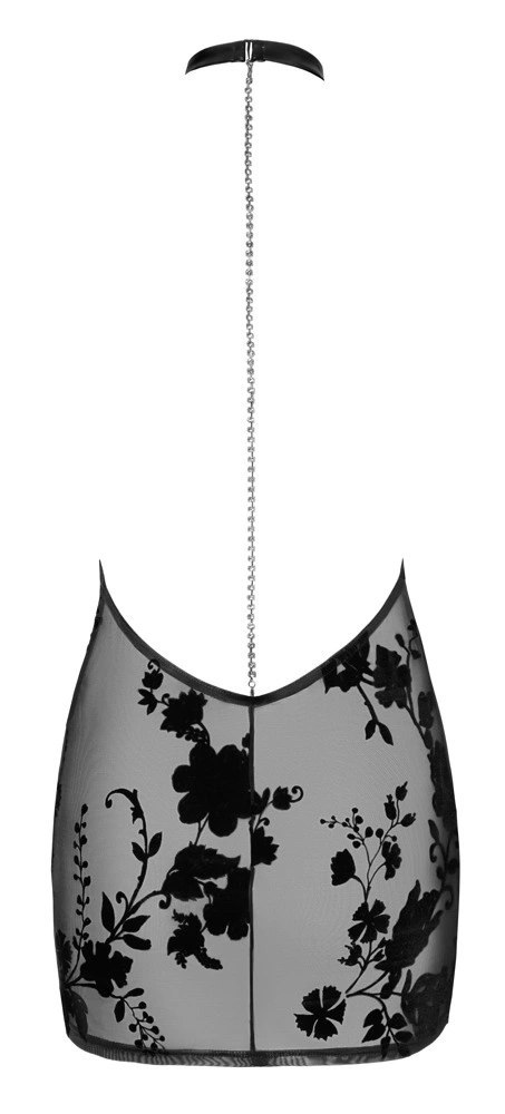 Noir - Czarna Przezroczysta Mini Spódnica Libido S Noir - Czarna Przezroczysta Mini Spódnica Libido S