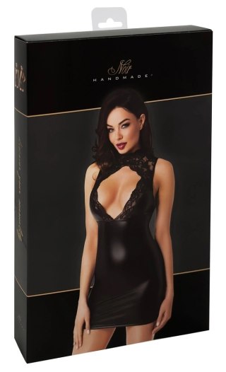 Noir - Obcisła Mini Sukienka Bez Rękawów Orgia Czarna XL