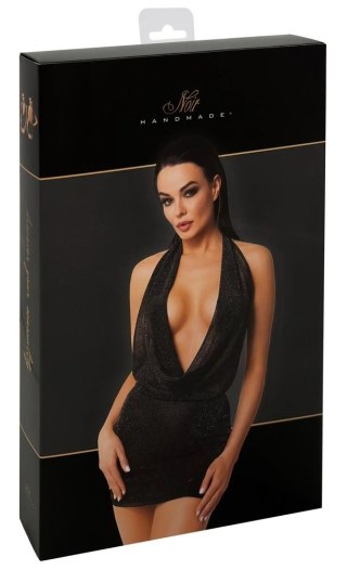 Noir - Seksowna Mini Sukienka Orgia Luminara Czarna S