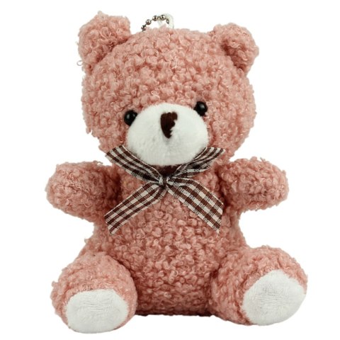 Miś Pluszowy Brelok Zawieszka Ozdoba Różowy 8cm Miś Pluszowy Brelok Zawieszka Ozdoba Różowy 8cm