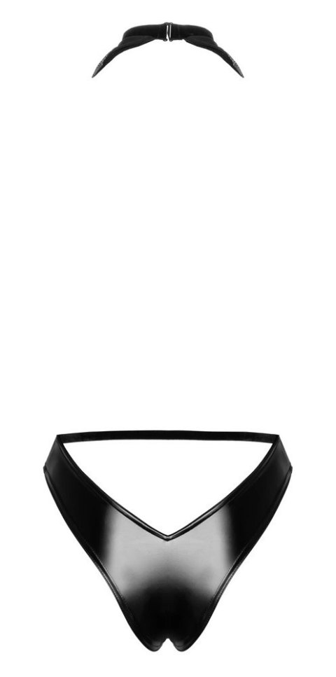 Noir- Eleganckie Czarne Body Z Odpinanym Naszyjnikiem Orgia Exclusive L Noir- Eleganckie Czarne Body Z Odpinanym Naszyjnikiem Orgia Exclusive L