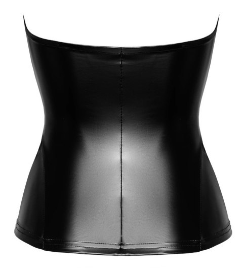 Noir - Seksowny Skórzany Gorset Orgia Mysteria Czarny XL Noir - Seksowny Skórzany Gorset Orgia Mysteria Czarny XL