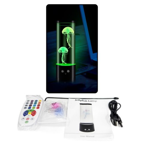 Lampka Ledowa z Meduzami Ozdobna Na Baterie Kabel USB Lampka Ledowa z Meduzami Ozdobna Na Baterie Kabel USB
