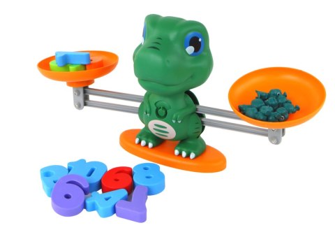 Zabawka Edukacyjna Dinozaur Waga Działania Matematyczne Zabawka Edukacyjna Dinozaur Waga Działania Matematyczne