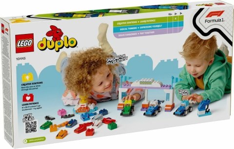 LEGO 10445 DUPLO TOWN Bolidy i kierowcy F1 LEGO 10445 DUPLO TOWN Bolidy i kierowcy F1