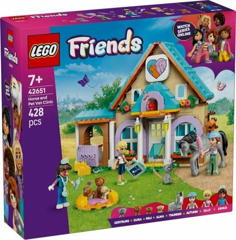LEGO 42651 FRIENDS Koń i lecznica dla zwierząt LEGO 42651 FRIENDS Koń i lecznica dla zwierząt