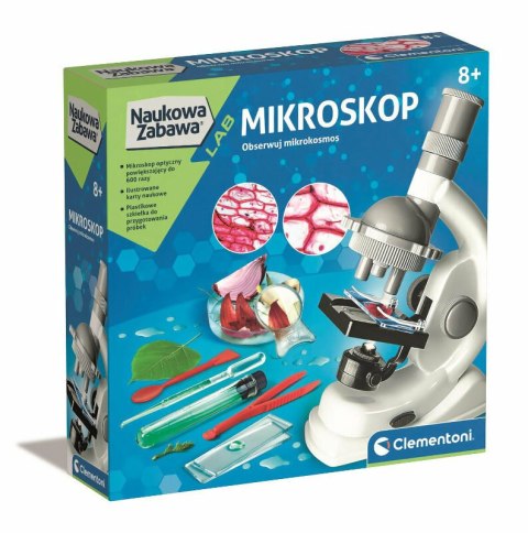 Clementoni Naukowa zabawa. Doświadczenia z mikroskopem 50806 Clementoni Naukowa zabawa. Doświadczenia z mikroskopem 50806