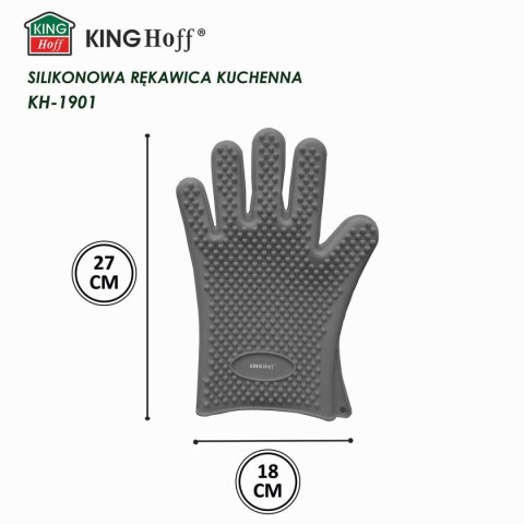 RĘKAWICA KUCHENNA SILIKONOWA KINGHOFF KH-1901 RĘKAWICA KUCHENNA SILIKONOWA KINGHOFF KH-1901