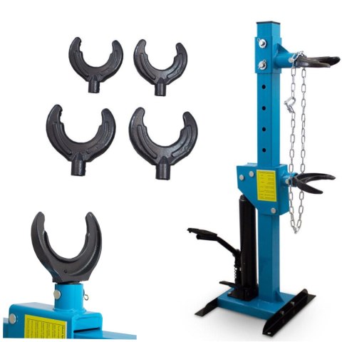 Stabilny Hydrauliczny Ściągacz Do Sprężyn Nacisk do 3t Zakres od 9-40cm Stabilny Hydrauliczny Ściągacz Do Sprężyn Nacisk do 3t Zakres od 9-40cm