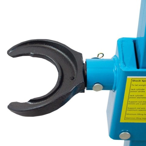 Stabilny Hydrauliczny Ściągacz Do Sprężyn Nacisk do 3t Zakres od 9-40cm Stabilny Hydrauliczny Ściągacz Do Sprężyn Nacisk do 3t Zakres od 9-40cm