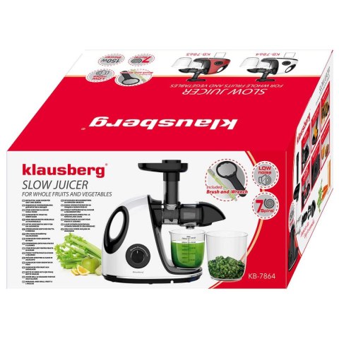 SOKOWIRÓWKA WYCISKARKA WOLNOOBROTOWA KLAUSBERG KB-7864