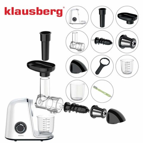 SOKOWIRÓWKA WYCISKARKA WOLNOOBROTOWA KLAUSBERG KB-7869