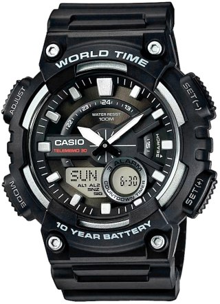 Zegarek Męski CASIO Gerton AEQ-110W-1AVDF + BOX