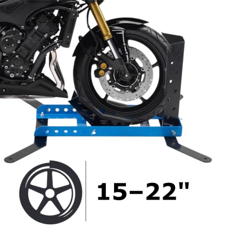 Stojak transportowy do motocykla bituxx 450 kg uchwyt stalowy 15-22" Stojak transportowy do motocykla bituxx 450 kg uchwyt stalowy 15-22"