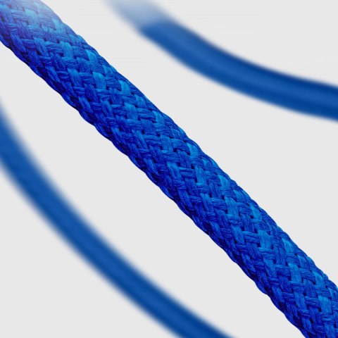 Kabel przewód w oplocie USB-C - USB-C 60W 1.5m - niebieski Kabel przewód w oplocie USB-C - USB-C 60W 1.5m - niebieski