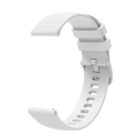 Pasek silikonowy do smartwatcha Huawei Watch GT2/GT3 42mm - biały Pasek silikonowy do smartwatcha Huawei Watch GT2/GT3 42mm - biały