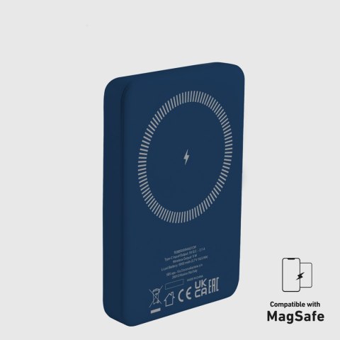 Powerbank 5000 mAh MagSafe - niebieski Powerbank 5000 mAh MagSafe - niebieski