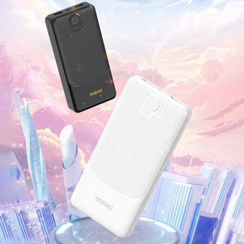 Powerbank K10 10000mAh USB-A 2.4A - biały Powerbank K10 10000mAh USB-A 2.4A - biały