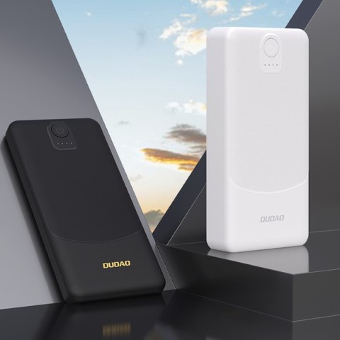 Powerbank K10 10000mAh USB-A 2.4A - biały Powerbank K10 10000mAh USB-A 2.4A - biały
