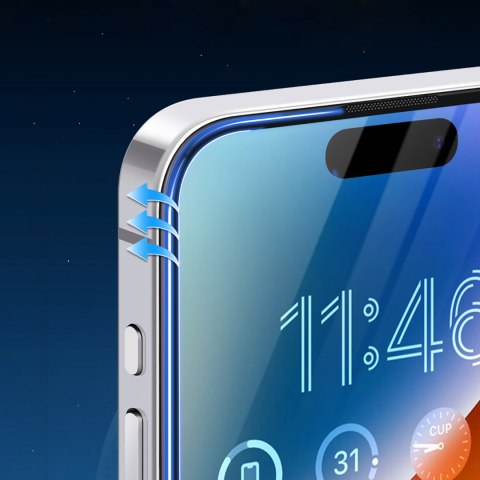 Szkło hartowane z antyrefleksem na iPhone 16 Pro Max Szkło hartowane z antyrefleksem na iPhone 16 Pro Max