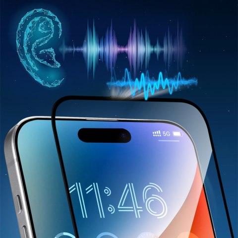 Szkło hartowane z antyrefleksem na iPhone 16 Pro Szkło hartowane z antyrefleksem na iPhone 16 Pro