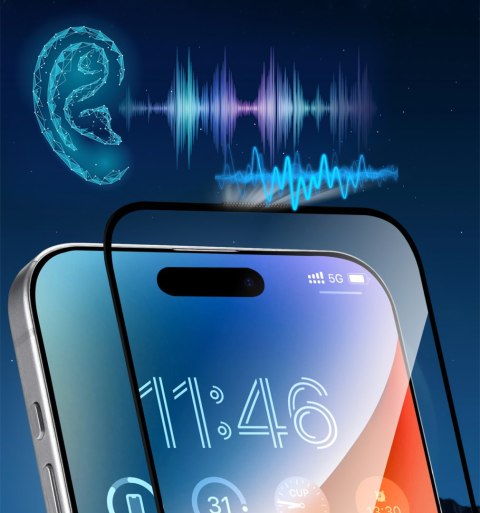 Szkło ochronne hartowane Corning Eyecare na iPhone 15 Plus/16 Plus Szkło ochronne hartowane Corning Eyecare na iPhone 15 Plus/16 Plus