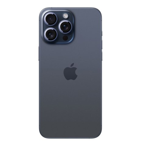 Szkło ochronne na obiektywy iPhone 15 Pro/15 Pro Max - niebieskie Szkło ochronne na obiektywy iPhone 15 Pro/15 Pro Max - niebieskie