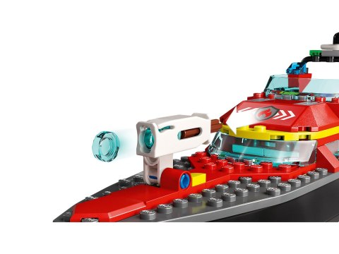 LEGO(R) CITY 60373 Łódź strażacka