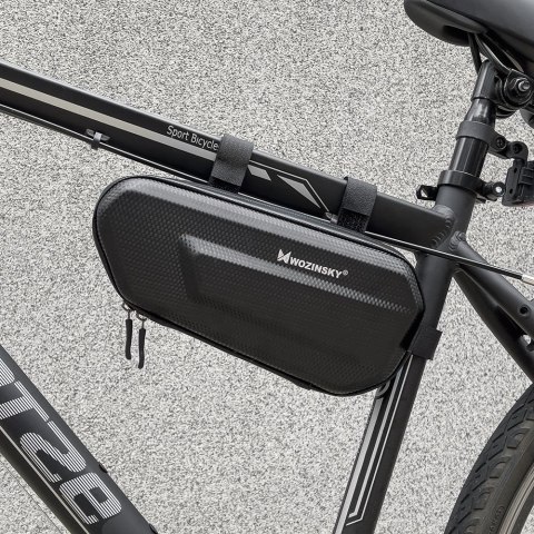 Torba rowerowa na ramę roweru 1.5 l czarny Torba rowerowa na ramę roweru 1.5 l czarny