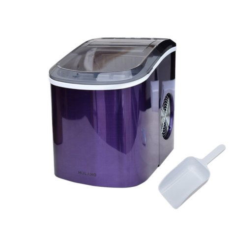 Kostkarka do lodu 2,2L 15kg/24h fioletowa przenośna 2 rozmiary kostek Kostkarka do lodu 2,2L 15kg/24h fioletowa przenośna 2 rozmiary kostek
