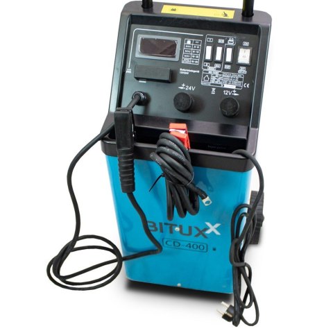 Prostownik akumulatorowy 12/24v bituxx rozruch 240a booster 35a Prostownik akumulatorowy 12/24v bituxx rozruch 240a booster 35a