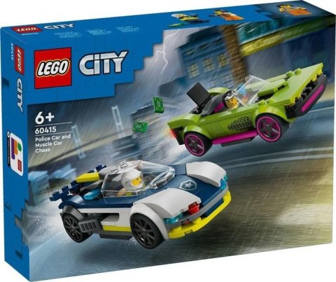 LEGO(R) CITY 60415 Pościg radiowozu za muscle carem LEGO(R) CITY 60415 Pościg radiowozu za muscle carem