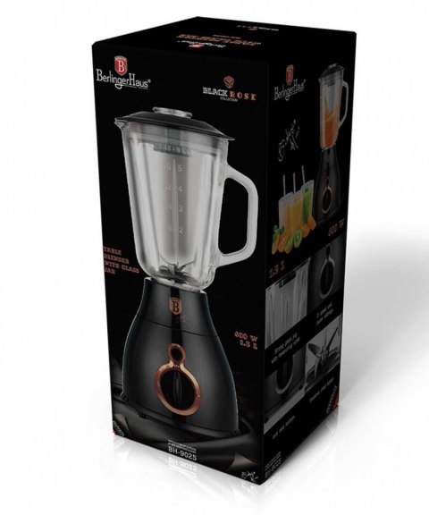 BLENDER BERLINGER HAUS BH-9025 BLACK ROSE BLENDER BERLINGER HAUS BH-9025 BLACK ROSE