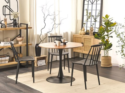 Stół okrągły VICTORY OAK WOOD 70 cm SMOKE Stół okrągły VICTORY OAK WOOD 70 cm SMOKE