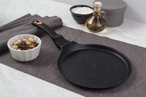 PATELNIA GRANITOWA DO NALEŚNIKÓW 25cm BERLINGER HAUS BLACK ROSE BH-1639 PATELNIA GRANITOWA DO NALEŚNIKÓW 25cm BERLINGER HAUS BLACK ROSE BH-1639