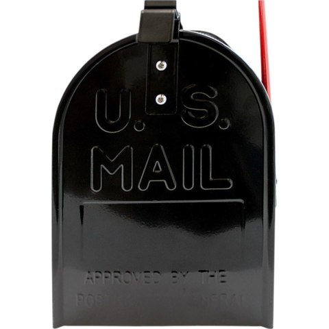 Skrzynka pocztowa usa postmail czarna stalowa amerykańska z flaga listy Skrzynka pocztowa usa postmail czarna stalowa amerykańska z flaga listy