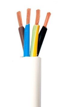 PRZEWÓD MIESZKANIOWY H03VV-F OMY 4X0,75 BIAŁY 300/300V PRZEWÓD MIESZKANIOWY H03VV-F OMY 4X0,75 BIAŁY 300/300V