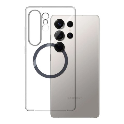 Etui silikonowe Samsung Clear Magnet Case z ringiem do Samsung Galaxy S25 Ultra - przezroczyste Etui silikonowe Samsung Clear Magnet Case z ringiem do Samsung Galaxy S25 Ultra - przezroczyste