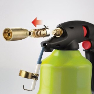 Palnik gazowy lampa lutownicza na gaz TYPHOON z piezo zapalnikiem 1.2kW
