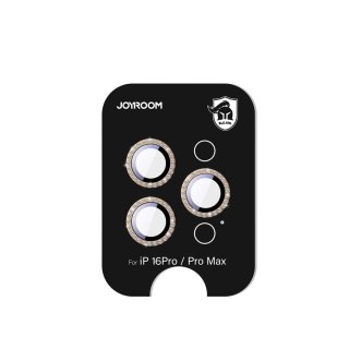 Szkło ochronne na obiektywy iPhone 16 Pro/16 Pro Max - brązowe