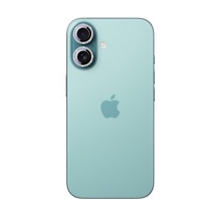 Szkło ochronne na obiektywy iPhone 16/16 Plus - srebrne
