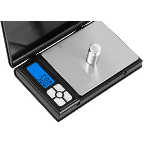 Waga precyzyjna jubilerska kieszonkowa zliczanie sztuk LCD 3 kg / 0.1 g Waga precyzyjna jubilerska kieszonkowa zliczanie sztuk LCD 3 kg / 0.1 g