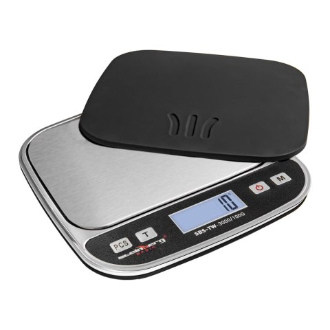 Waga precyzyjna laboratoryjna SBS-TW-3000/100G do 3000g / 0,1g Waga precyzyjna laboratoryjna SBS-TW-3000/100G do 3000g / 0,1g
