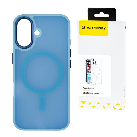 Etui na Samsung Galaxy S24 FE Fashion Case z MagSafe - niebieskie Etui na Samsung Galaxy S24 FE Fashion Case z MagSafe - niebieskie