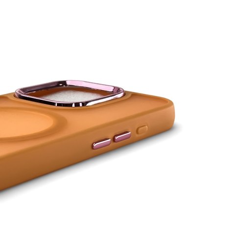 Etui na Samsung Galaxy S24 FE Fashion Case z MagSafe - pomarańczowe Etui na Samsung Galaxy S24 FE Fashion Case z MagSafe - pomarańczowe