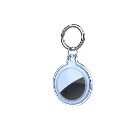 Etui na lokalizator Apple AirTag wodoodporne transparentne - 4 szt.